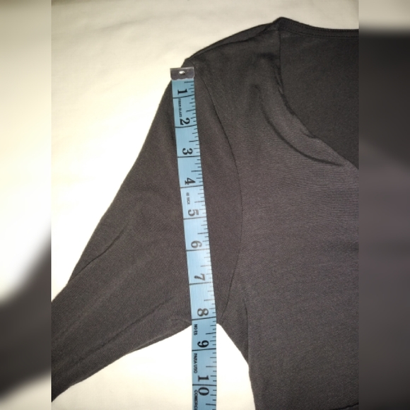 Gap maternity long sleeves gray blouse size M - Picture 7 of 9